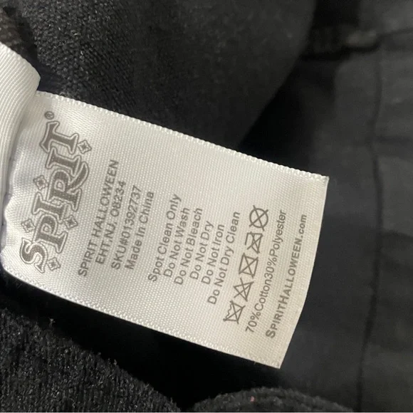 Disney | Hocus Pocus Black Flame Candle Black Canvas Tote Bag Spirit Halloween - Picture 6 of 6